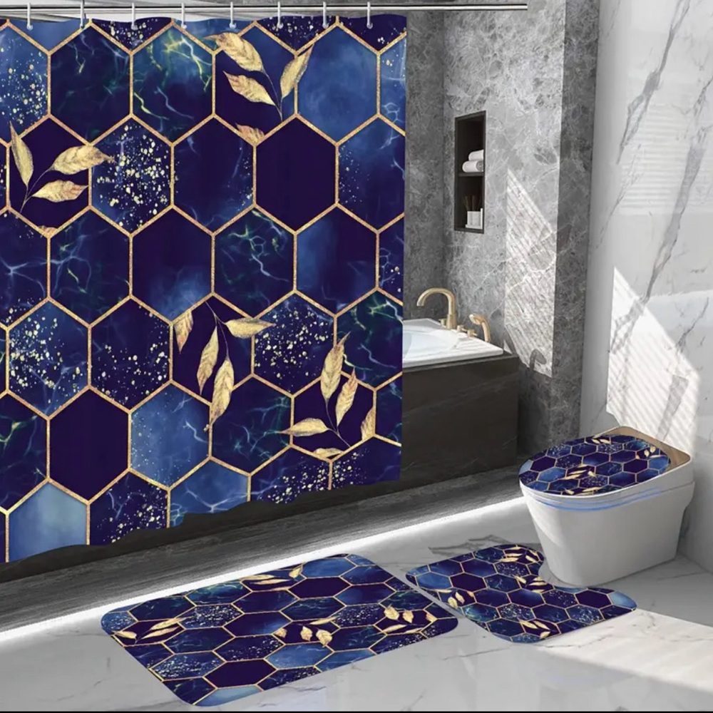 Shower curtain set